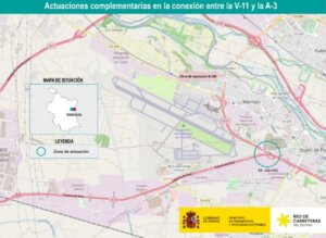 Transportes formaliza por 3,85 millones de euros las obras complementarias para duplicar la N-220, de acceso al aeropuerto de Valencia